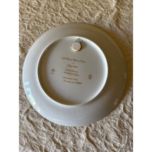 Edna Hibel "Le Marquis Maurice Pierre" Limited Edition Decorative Plate 6094/127 - Picture 3 of 11
